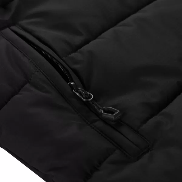  Férfi télikabát ALPINE PRO PUER FEKETE 