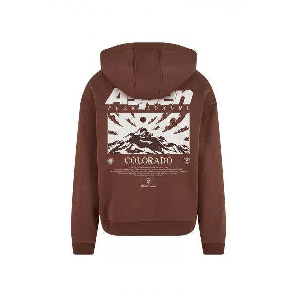  Férfi pulóver URBAN CLASSICS TB9034-14274 CSOKOLÁDÉBARNA 