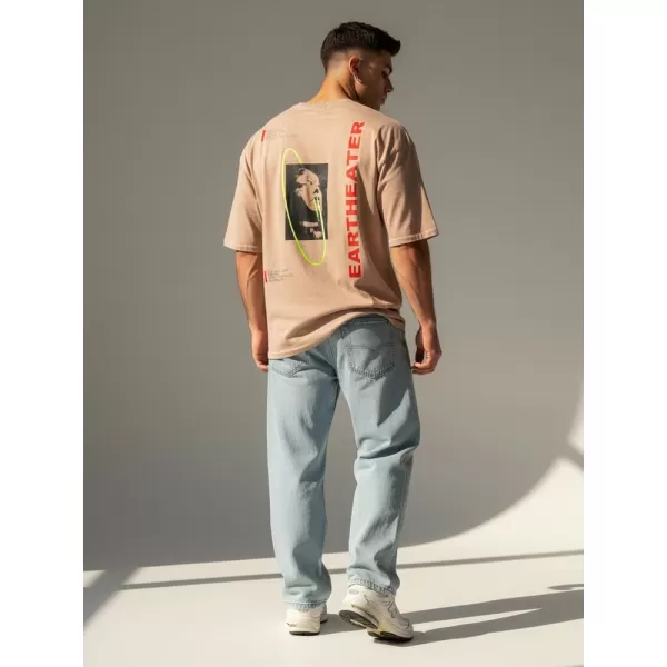  Férfi póló DSTREET RX5303 KARAMELLA 