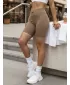 Női rövidnadrág DSTREET SY0578 KARAMELLA