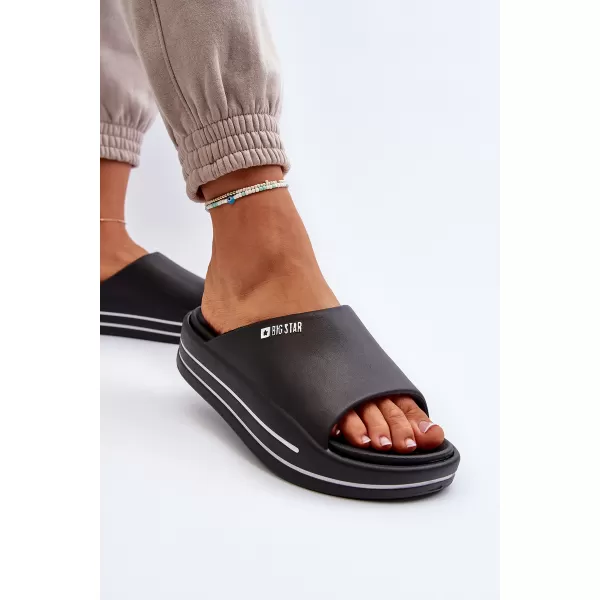  Női papucs BIG STAR SHOES NN274A037 FEKETE 
