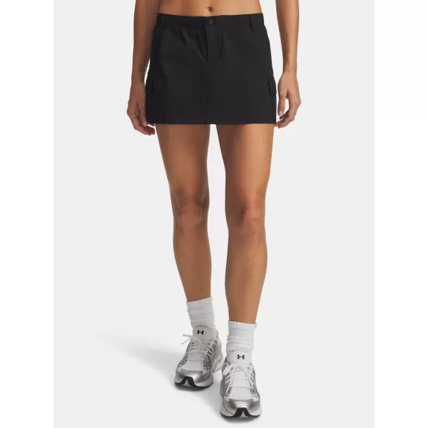  Női rövidnadrág UNDER ARMOUR UNSTOPPABLE UTILITY SKIRT 6009725-008 FEKETE 