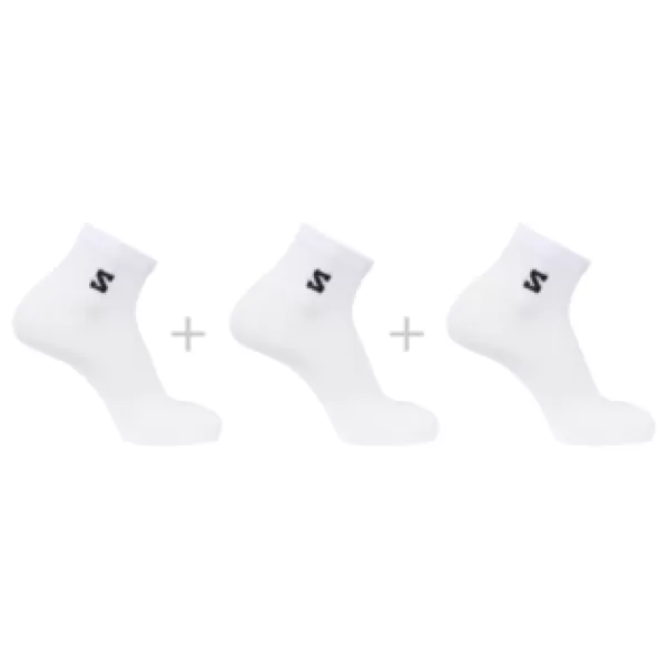  Zokni SALOMON EVERYDAY LITE QUARTER 3-PACK LC2911800 FEHÉR 