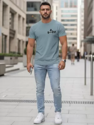 Férfi póló DSTREET NX5086R KÉK