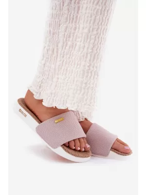 Női papucs BIG STAR SHOES RR274A105 RÓZSASZÍN