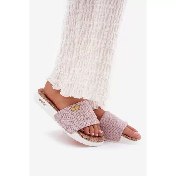  Női papucs BIG STAR SHOES RR274A105 RÓZSASZÍN 