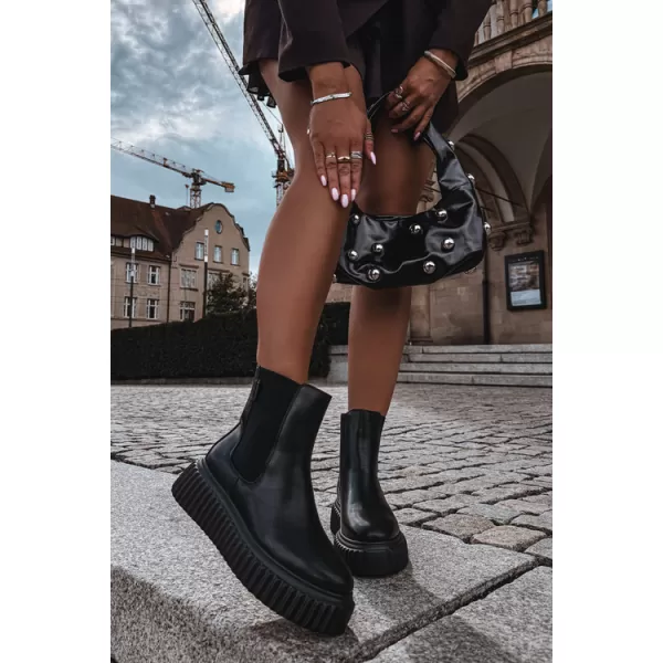  Női bokacsizma BIG STAR SHOES UU274334 FEKETE 
