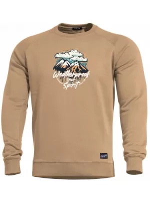 Férfi pulóver PENTAGON HAWK WEATHERPROOF K09019-WE BARNA BARNA