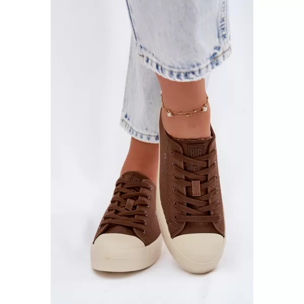  Női tornacipő BIG STAR SHOES TT274123 BARNA/BÉZS 
