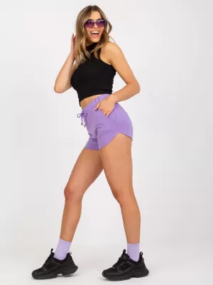 Női rövidnadrág BASIC FEEL GOOD AP-SN-119.07 IBOLYA
