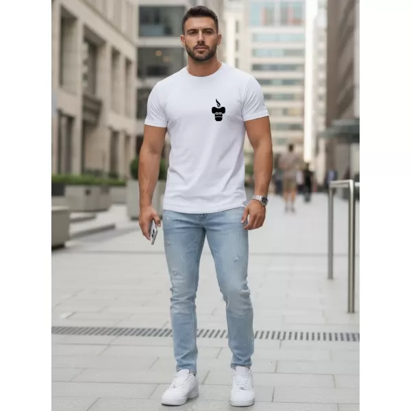  Férfi póló DSTREET NX5090R FEHÉR 