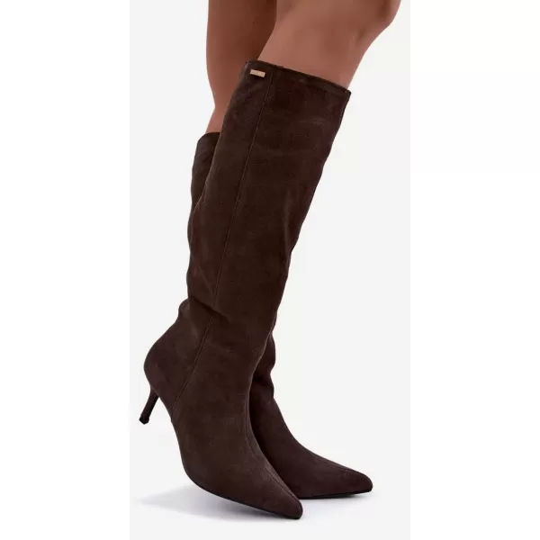  Női csizma BIG STAR SHOES UU274495 BARNA/BÉZS ÁRNYÉKOK 