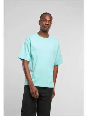 Férfi póló URBAN CLASSICS TB7582-04221 BERILL KÉK