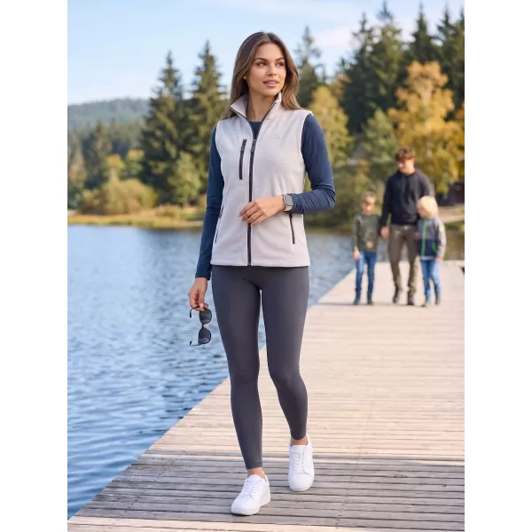  Női gyapjú mellény ALTISPORT ALW002525 VILÁGOSSZÜRKE 