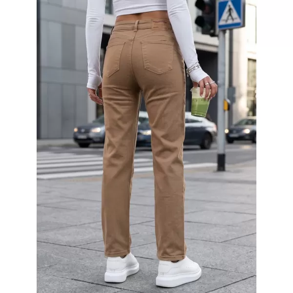  Női nadrág DSTREET UY3095 KARAMELLA 