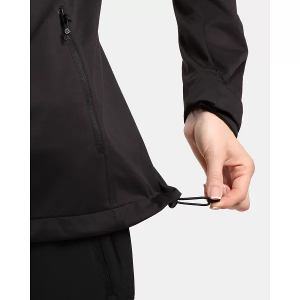  Női softshell kabát KILPI BELTRA-W 1L0112KI FEKETE 