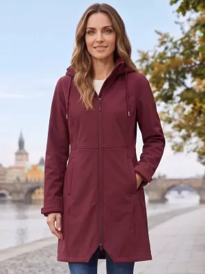 Női meleg softshell kabát ALPINE PRO IBORA 2 HAVAS SZÉPE