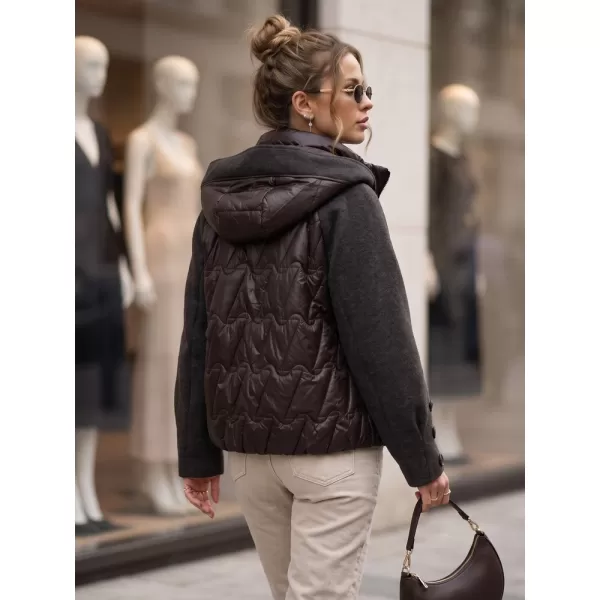  Női kabát DSTREET TY5935 BARNA 