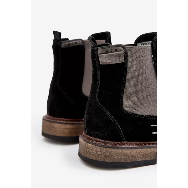  Férfi cipők BIG STAR SHOES OO174154 FEKETE 