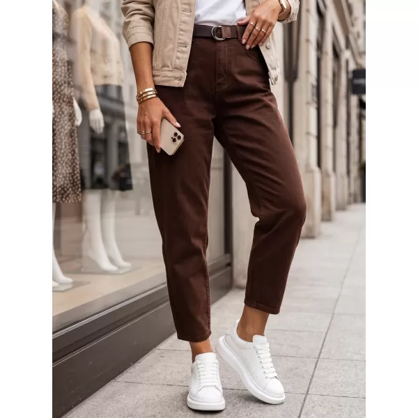  Női nadrág DSTREET UY3133 BARNA 