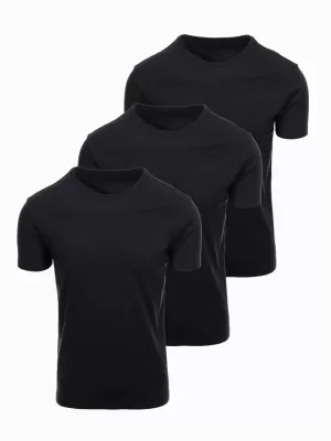 Férfi póló OMBRE OM-TSBS-0268 FEKETE