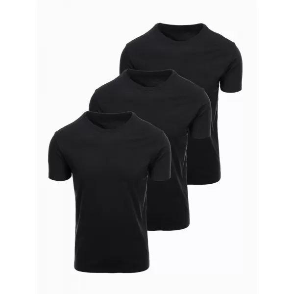  Férfi póló OMBRE OM-TSBS-0268 FEKETE 