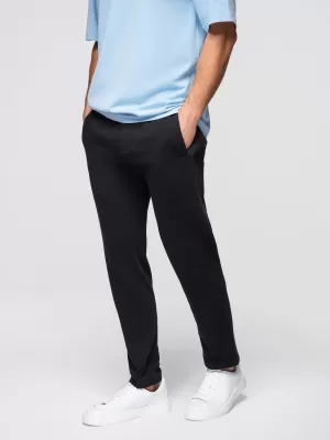 Férfi nadrág OMBRE OM-PABS-0304 FEKETE
