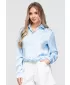 Női ing OMBRE OW-SH-E0059 KÉK