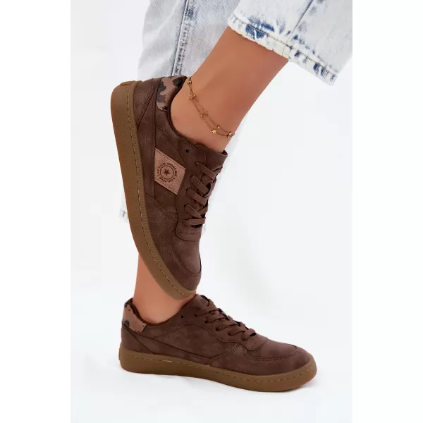  Női tornacipő BIG STAR SHOES UU274017 BARNA/BÉZS 