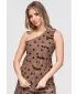 Női blúz OMBRE OW-TS-E0061 BARNA