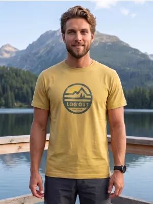 Férfi póló ALPINE PRO TERMES 4 DÉLI MOHA PC VÁLTOZAT