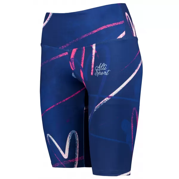  Női prémium térdig érő leggings (új méretek) ALTISPORT VOJ/ALW082LEG06 SÖTÉTKÉK 