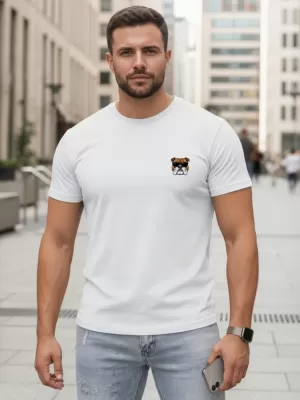 Férfi póló DSTREET NX0125R-WH FEHÉR