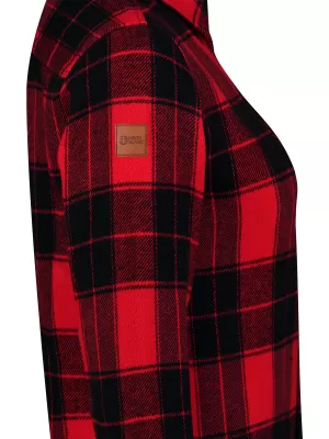 Női flanel ing NORDBLANC WILLOW NBSSL8371 PIROS
