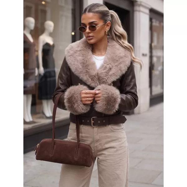  Női kabát DSTREET TY5979 BARNA 