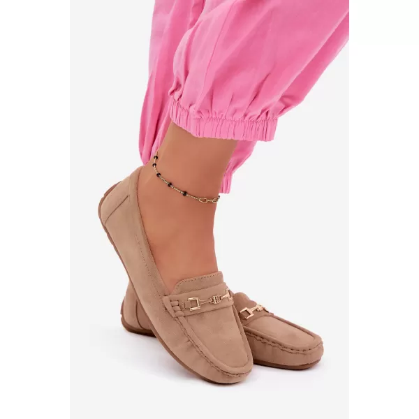  Női mokaszinok BOTO FT247 KHAKI 