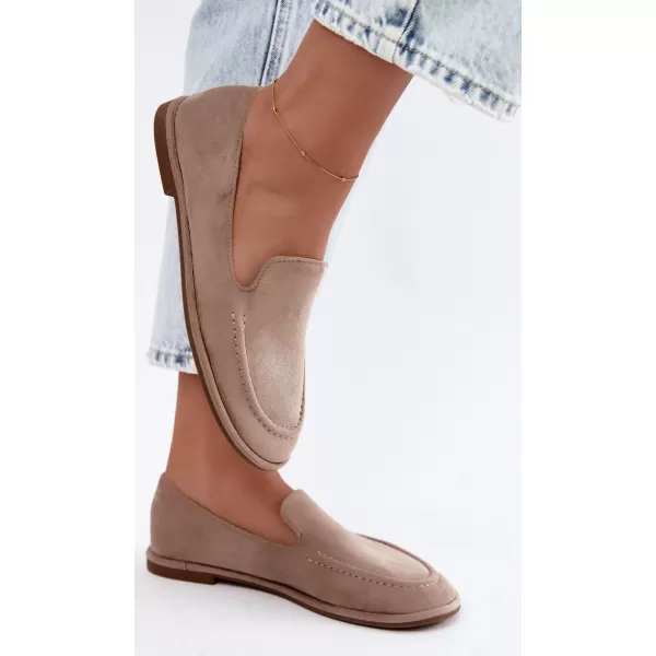  Női mokaszinok BOTO 9889 KHAKI 