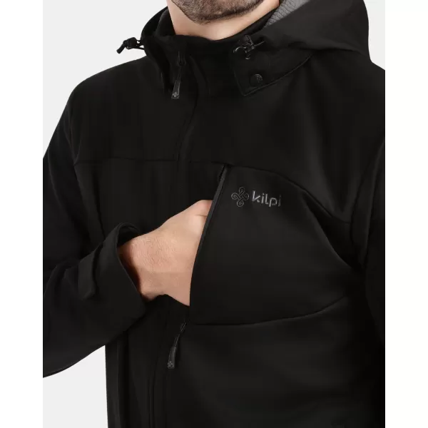  Férfi softshell kabát KILPI ONTAVIO-M 1M0112KI FEKETE 