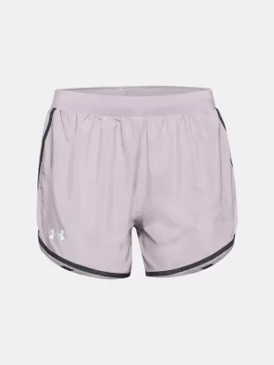 Női rövidnadrág UNDER ARMOUR W UA FLY BY 2.0 SHORT 1350196-585 LILA