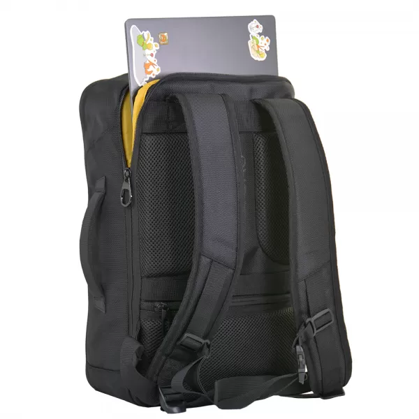  Városi hátizsák ALPINE PRO CABINE FEKETE 