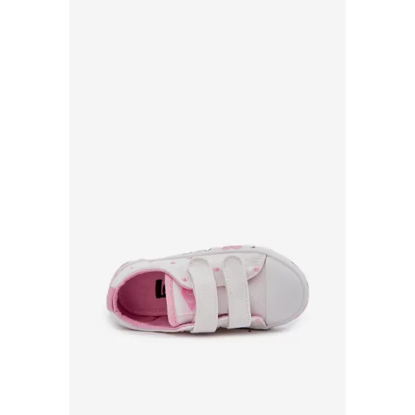  Gyermek tornacipő LEE COOPER LCW-25-02-3264K FEHÉR 