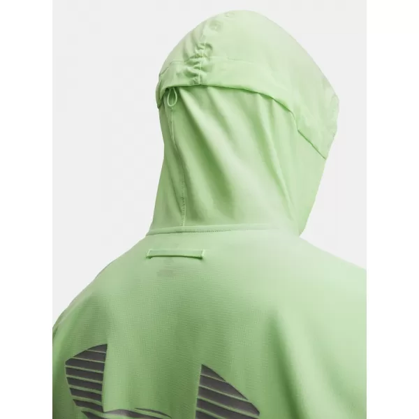  Férfi dzseki UNDER ARMOUR VELOCITI PRO STORM JACKET 6005897-712 ZÖLD 