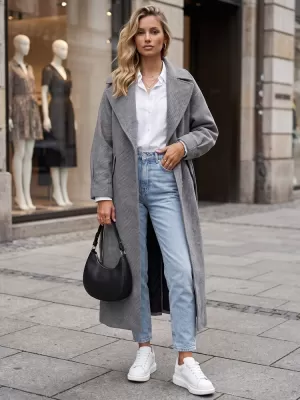 Női kabát DSTREET NY0773 FEKETE
