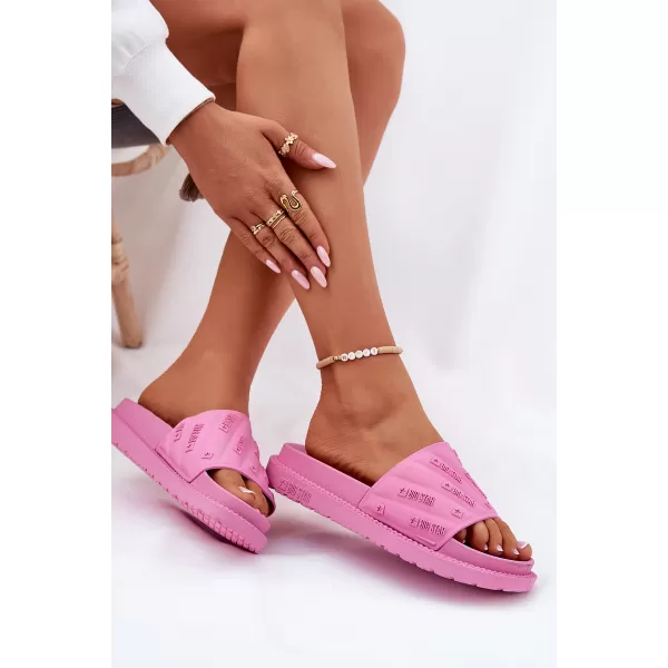  Női papucs BIG STAR SHOES RR274A541 RÓZSASZÍN 