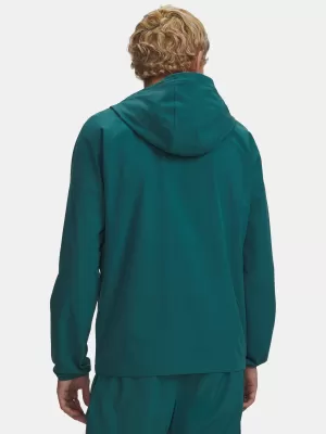 Férfi dzseki UNDER ARMOUR VIBE WOVEN JACKET 6003001-338 ZÖLD