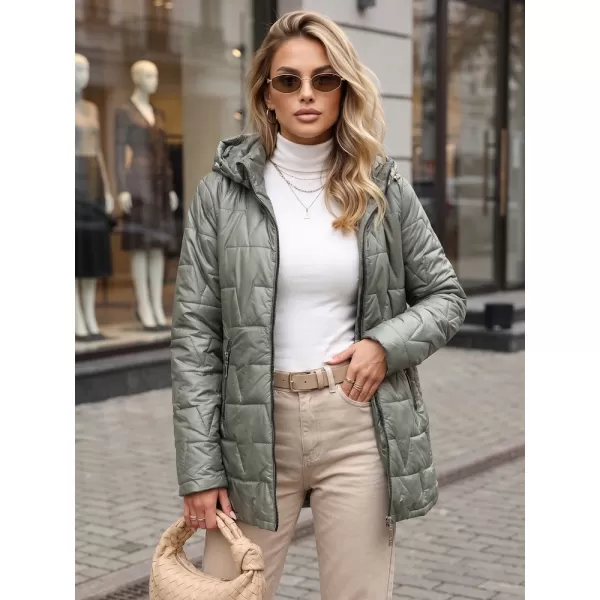  Női kabát DSTREET TY5794 ZÖLD 