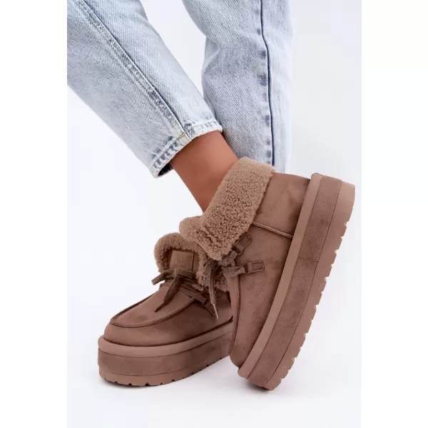  Női hóemberek BIG STAR SHOES UU274215 BÉZS 