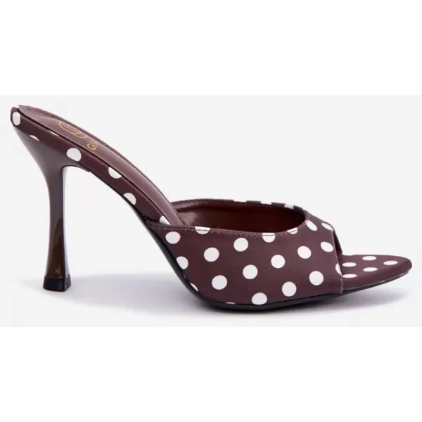  Női papucs BOTO SQC-295 BROWN BARNA 