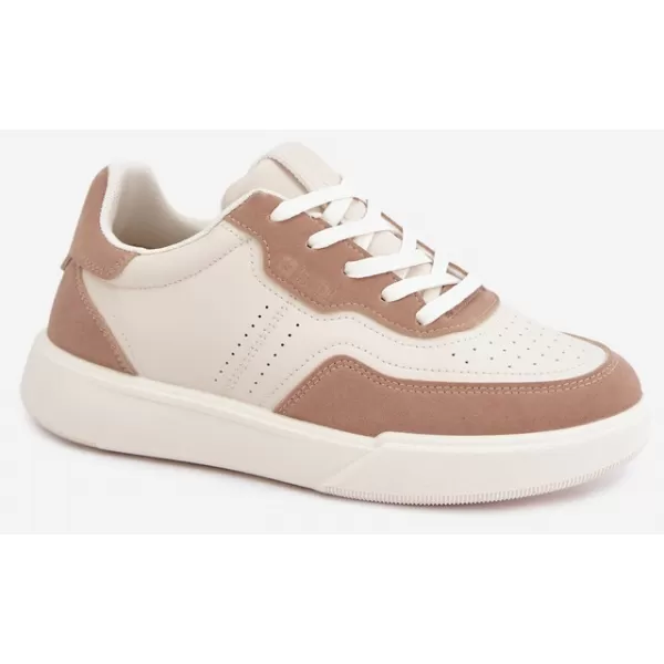  Női tornacipő BIG STAR SHOES UU274275 FEHÉR/BÉZS 