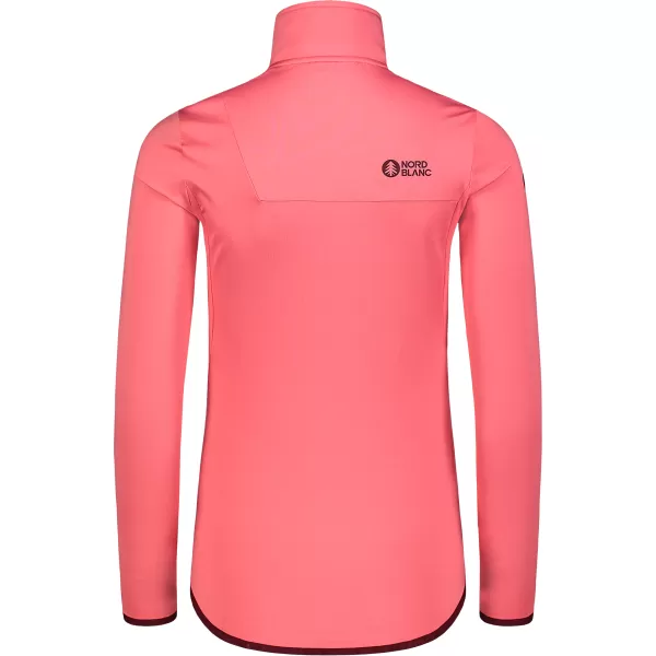  Női powerfleece pulóver NORDBLANC CRISP NBSFL8338 RÓZSASZÍN 